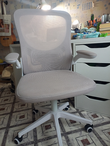 Компьютерное кресло Konfi light gray / white фото покупателя 259
