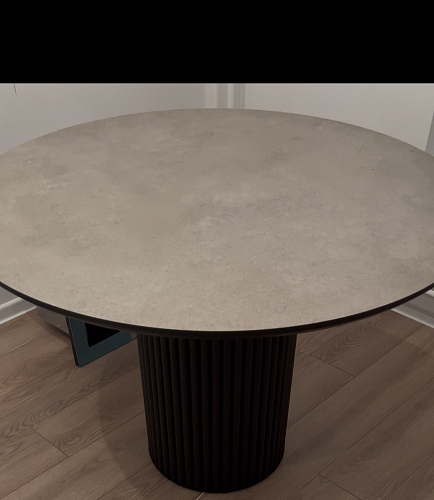 Стол Барел 100 черный / черный фото покупателя 1