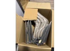 Стул на металлокаркасе Челси светло-серый / белый каркас фото покупателя 142