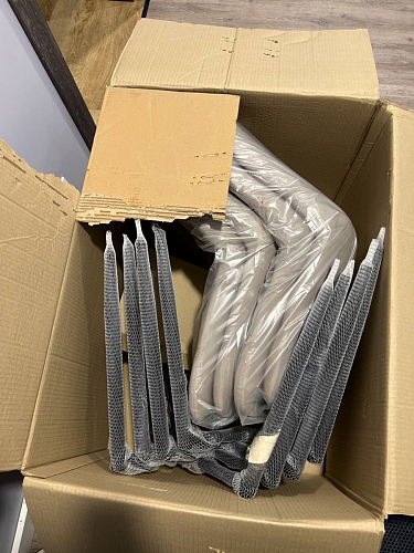 Стул на металлокаркасе Челси К бирюзовый / черный фото покупателя 142