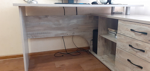 Компьютерный стол с тумбой КСТ-109 тумба слева фото покупателя 79