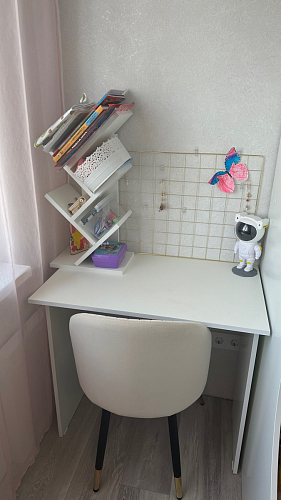 Стол письменный Kiwi дуб молочный  - Уцененный экземпляр фото покупателя 17