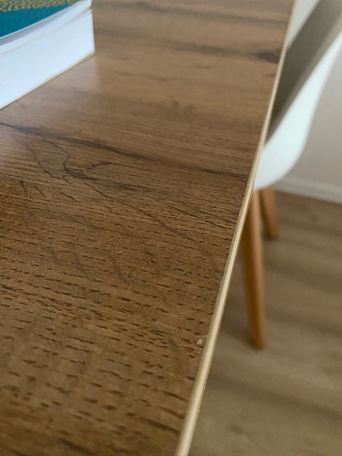 Деревянный стол Лота Лофт 120x75 дуб крафт табачный / черный матовый фото покупателя 868