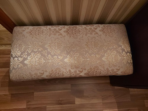 Банкетка Валентино орех / бежевый фото покупателя 3