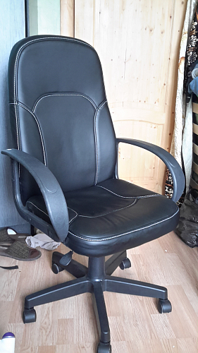 Компьютерное кресло «Парма» (Parma) коричневый / бежевый фото покупателя 1