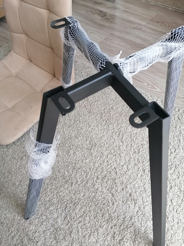 Стул на металлокаркасе Чилли зеленый / белый каркас фото покупателя 647