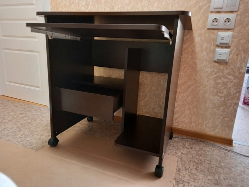 Стол компьютерный КСТ-10.1 бетон фото покупателя 7