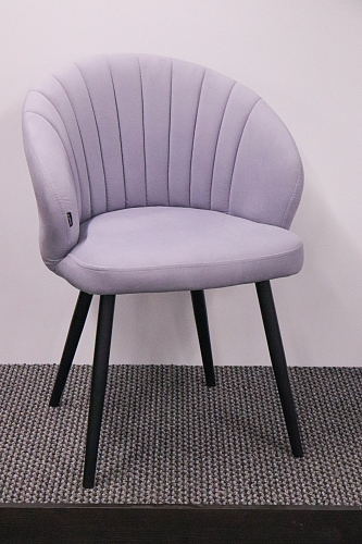 Стул на металлокаркасе Бэнбу velutto 20 / черный из шоурума 3