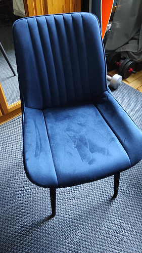 Стул на металлокаркасе Седа К латте / черный фото покупателя 35