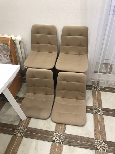 Комплект стульев Чилли 4 шт темно-серый / черный фото покупателя 411