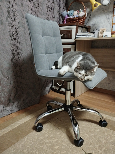 Компьютерное кресло Zero серый 29 фото покупателя 107