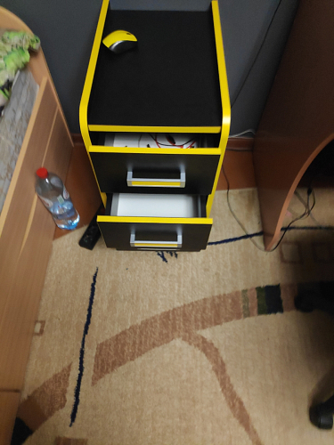 Тумба Ханна черная / красная - Уцененный экземпляр фото покупателя 146