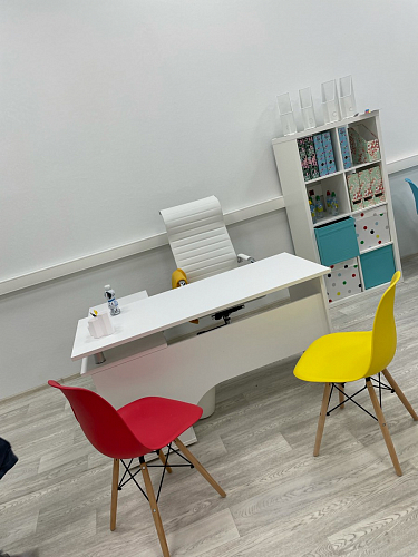 Пластиковый стул Eames PC-015 серо-голубой / дерево фото покупателя 292