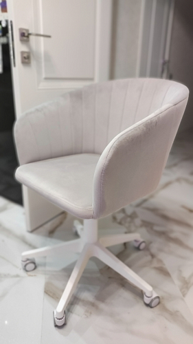 Компьютерное кресло Тибо confetti chocolate / белый фото покупателя 177