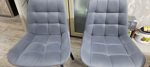 Стул на металлокаркасе Челси К бирюзовый / черный фото покупателя 250