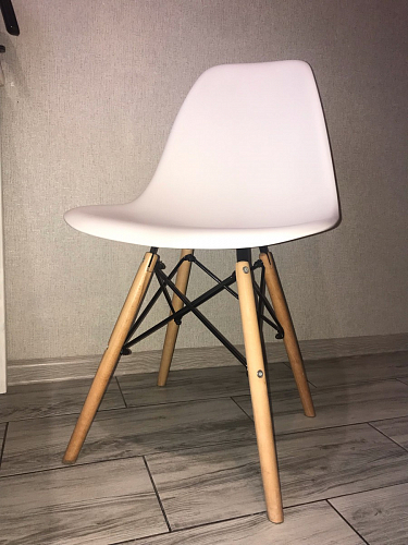 Пластиковый стул Eames PC-015 желтый фото покупателя 56