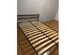 Односпальная кровать Фади 80х200 черная фото покупателя 440