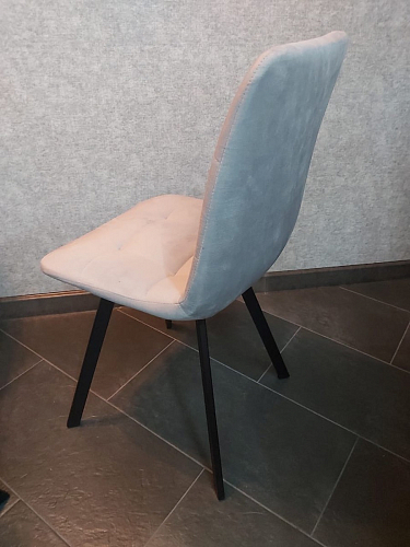 Стул на металлокаркасе Чилли зеленый / черный фото покупателя 1357