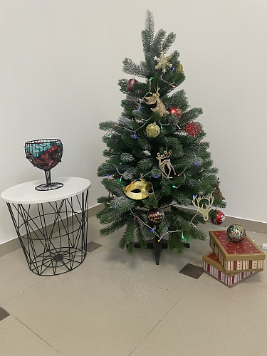 Журнальный столик Mariffa натуральный / белый фото покупателя 21