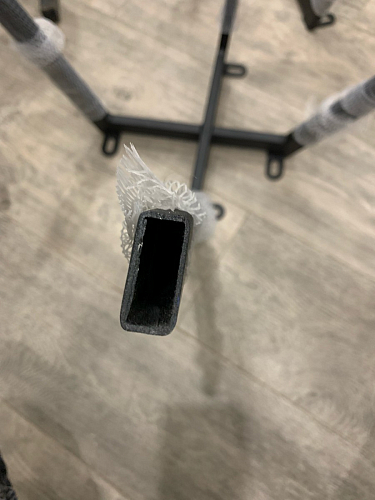 Стул на металлокаркасе Чилли черный / зеленый фото покупателя 1057