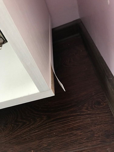 Готовая гостиная Румба белый / белый глянец  - Уцененный экземпляр фото покупателя 82