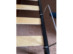 Односпальная кровать Фади 80х200 черная фото покупателя 1358