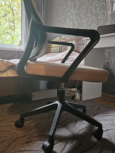 Компьютерное кресло Rino light gray / black фото покупателя 6