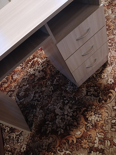 Стол письменный Бриз МДФ волна лайм / ясень светлый фото покупателя 45