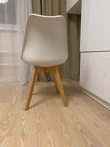 Деревянный стул Bonuss light gray / wood фото покупателя 115