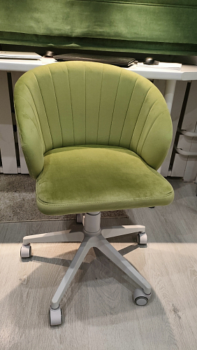 Компьютерное кресло Пард confetti silver серый / черный фото покупателя 58