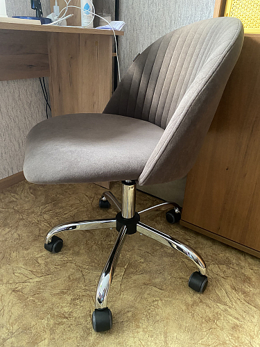 Компьютерное кресло Melody/Мелоди молочное фото покупателя 1