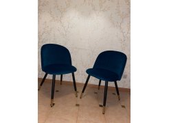 Стул на металлокаркасе Gabi 1 light purple / black фото покупателя 635