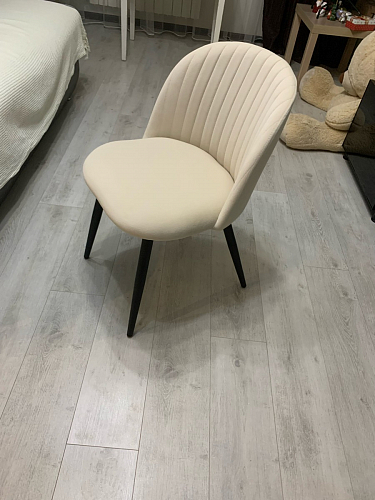 Стул на металлокаркасе Gabi gray / black фото покупателя 931