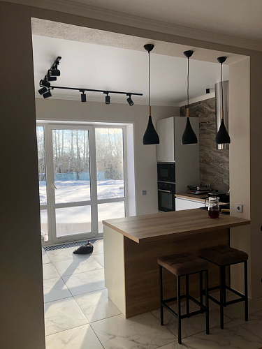 Барный стул Лофт линкольн белый / белый матовый фото покупателя 10