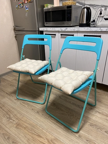 Пластиковый стул Fold складной white фото покупателя 3
