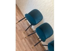 Стул на металлокаркасе Gabi 1 gray / black фото покупателя 64