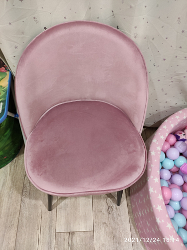 Стул на металлокаркасе Dodo blue фото покупателя 56