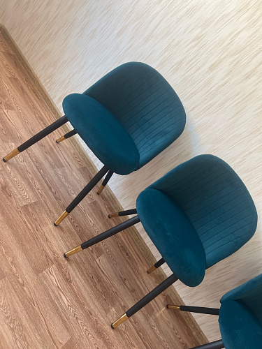 Стул на металлокаркасе Gabi 1 light purple / black фото покупателя 64