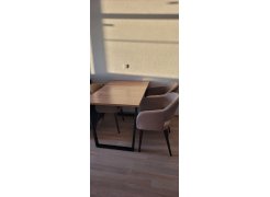 Стол Лота Лофт 140 25 мм юта / белый матовый фото покупателя 935