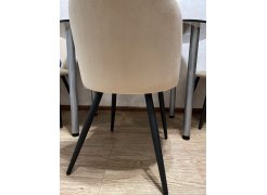 Стул на металлокаркасе Gabi 1 gray / black фото покупателя 739