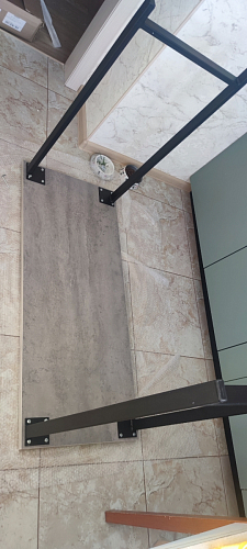 Барная стойка Дилан Лофт 120х60х110 бетон фото покупателя 65