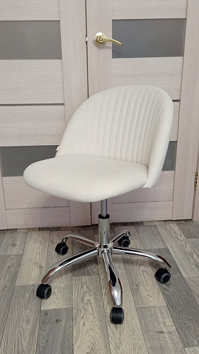 Компьютерное кресло Melody/Мелоди молочное фото покупателя 109