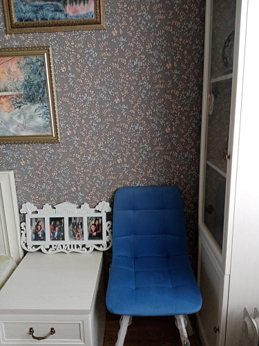 Стул на металлокаркасе Чилли зеленый / черный фото покупателя 700