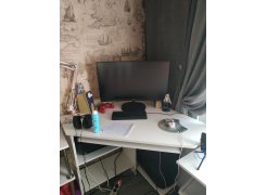 Компьютерный стол Джаз-29 дуб молочный фото покупателя 7