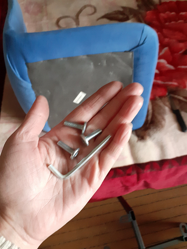 Комплект стульев Чилли 2 шт бежевый / черный фото покупателя 703