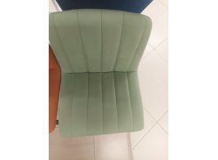 Полубарный стул Дани темно-серый / черный из шоурума 4