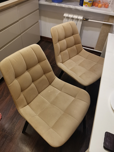 Комплект стульев Форт 4 шт кирпичный / чёрный фото покупателя 155