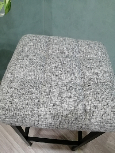 Барный стул Лофт линкольн белый / белый матовый фото покупателя 78