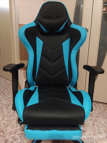 Компьютерное кресло Kano черное / красное фото покупателя 52