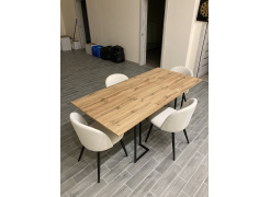 Стул на металлокаркасе Gabi 1 light purple / black фото покупателя 896